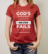 Gods Love Never Fails Shirt - ATTG Designs